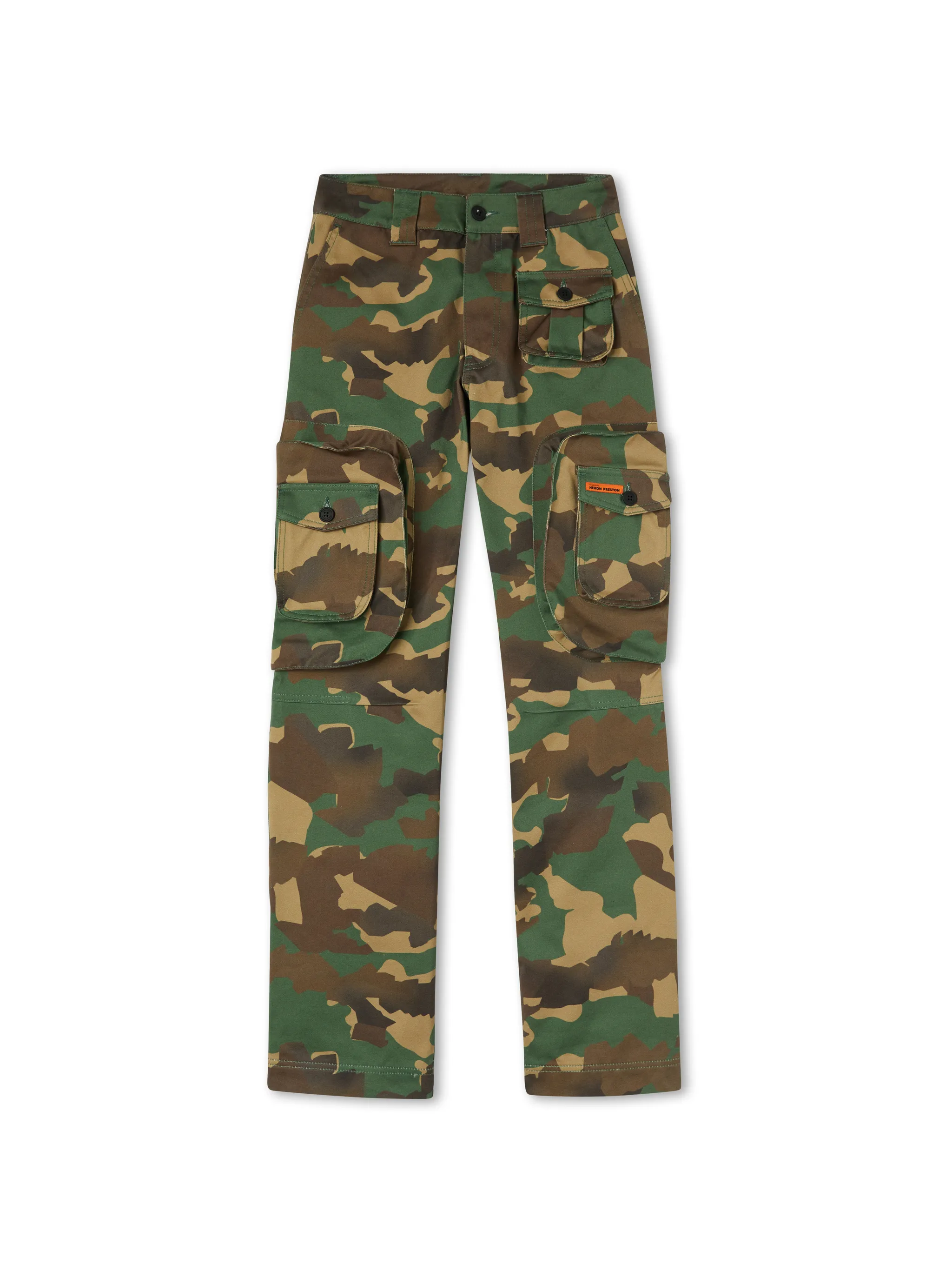 CAMO CARGO PANTS HERON PRESTON Official Site
