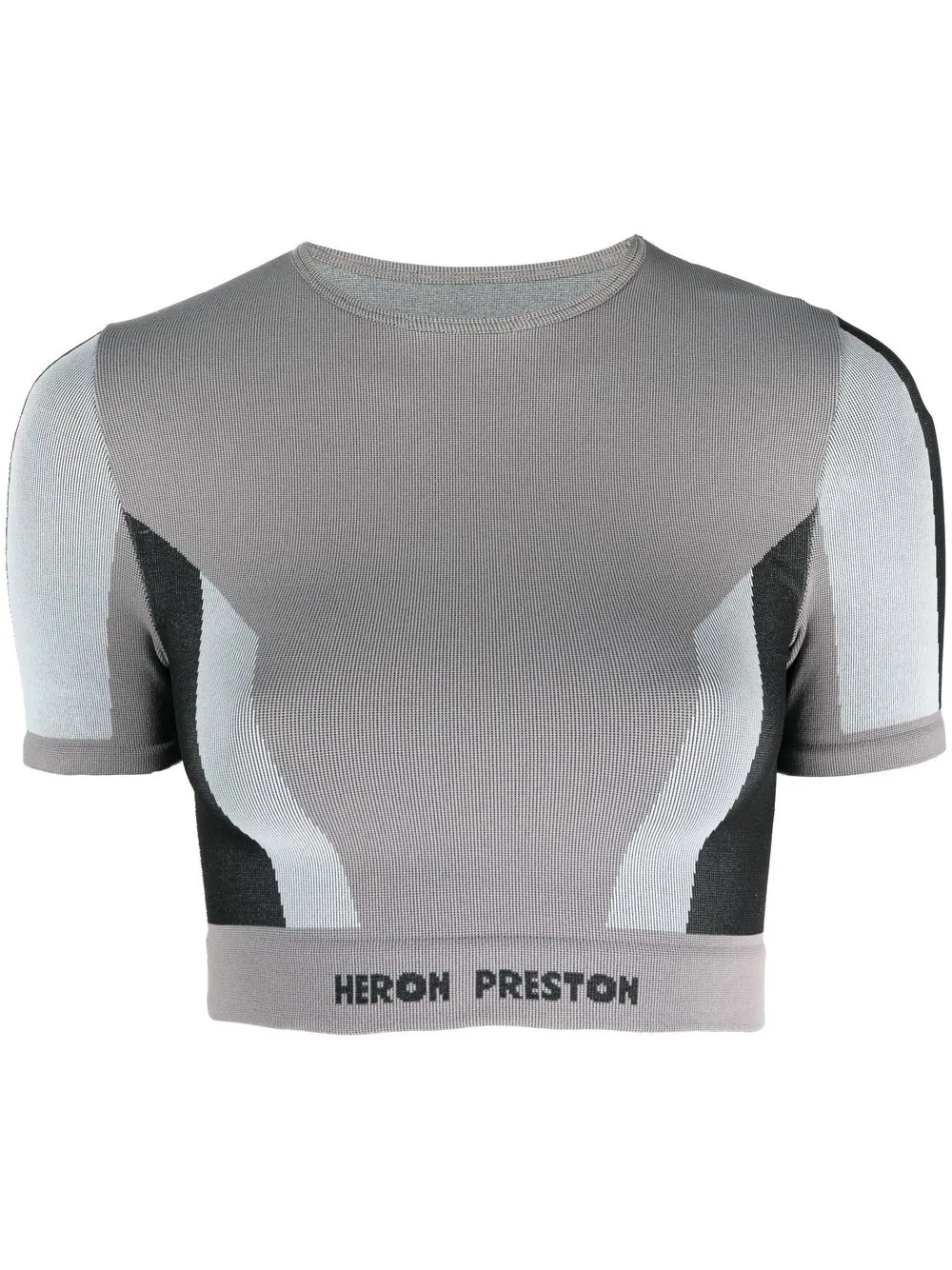 

Heron Preston top 3D Ribbing SS - Negro