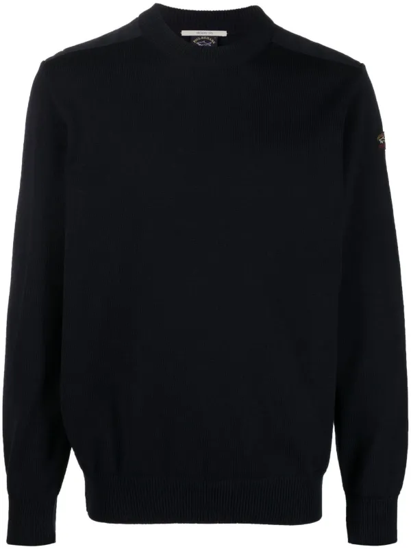 Paul \u0026 Shark crew-neck Knitted Wool 