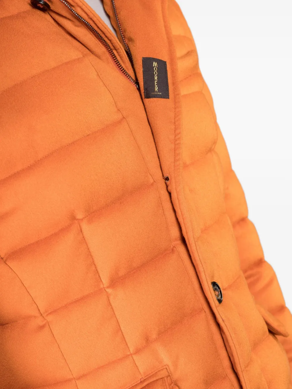 Moorer Gewatteerde blazer Oranje