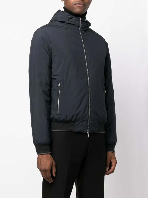 Moorer zip-up Hooded Jacket | Blue | FARFETCH BH Moorer zip-up Hooded Jacket | Blue | FARFETCH BH