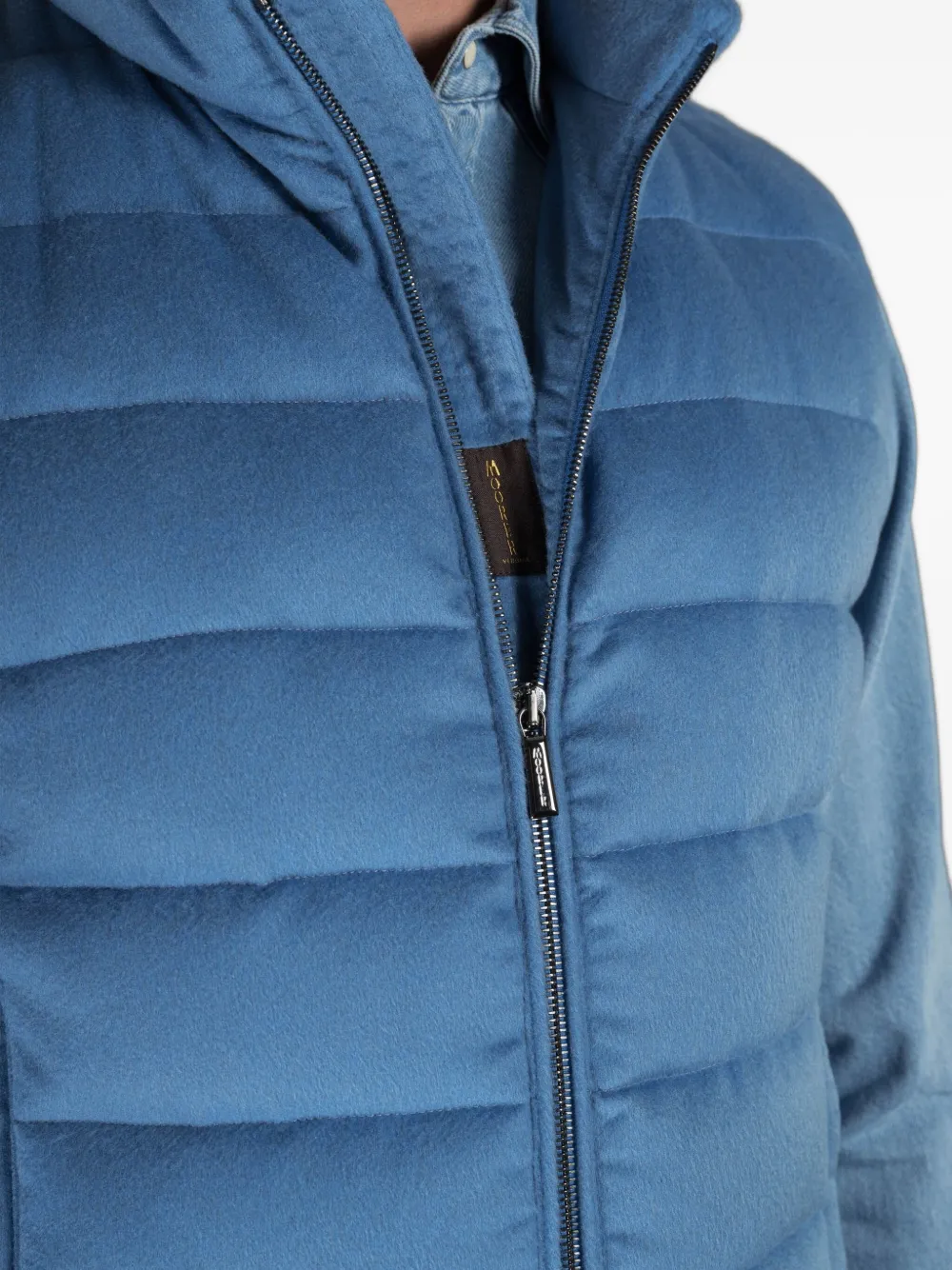 Moorer Bodywarmer met rits Blauw