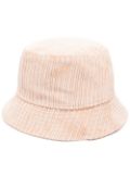 MARANT corduroy bucket hat - Neutrals