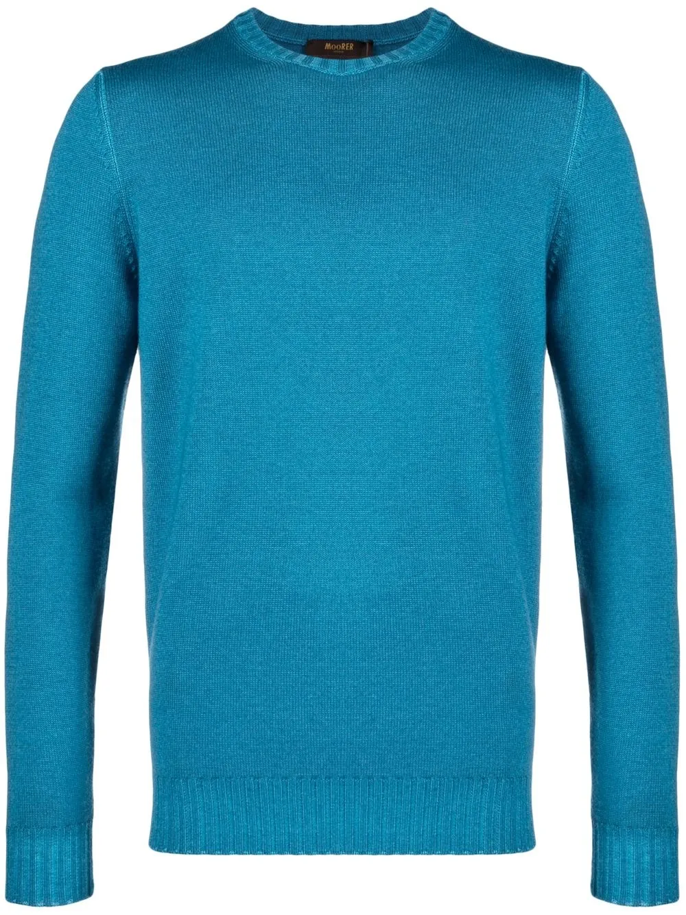 

Moorer crew neck pullover jumper - Blue