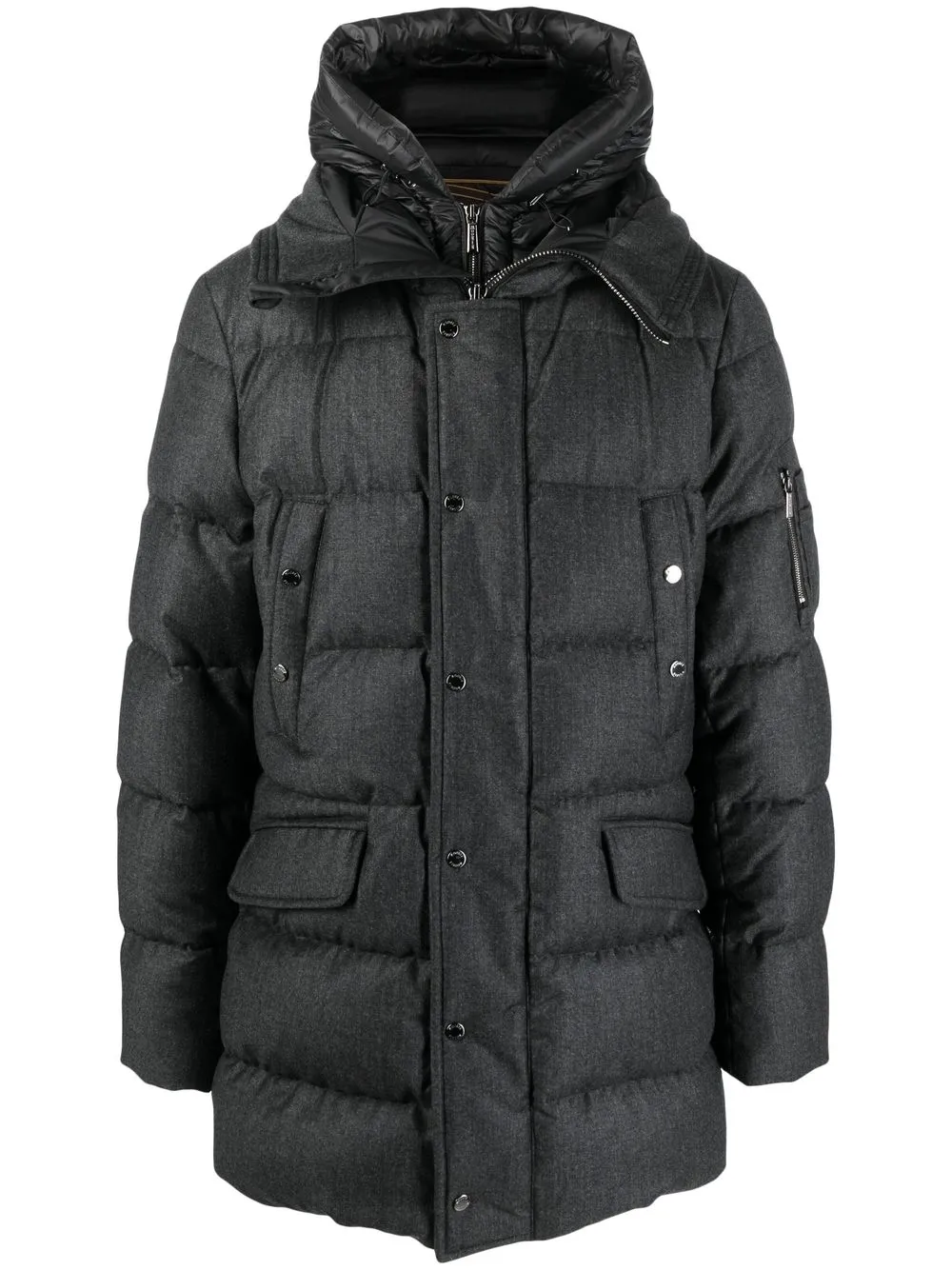 

Moorer GRIMA-FF padded jacket - Grey