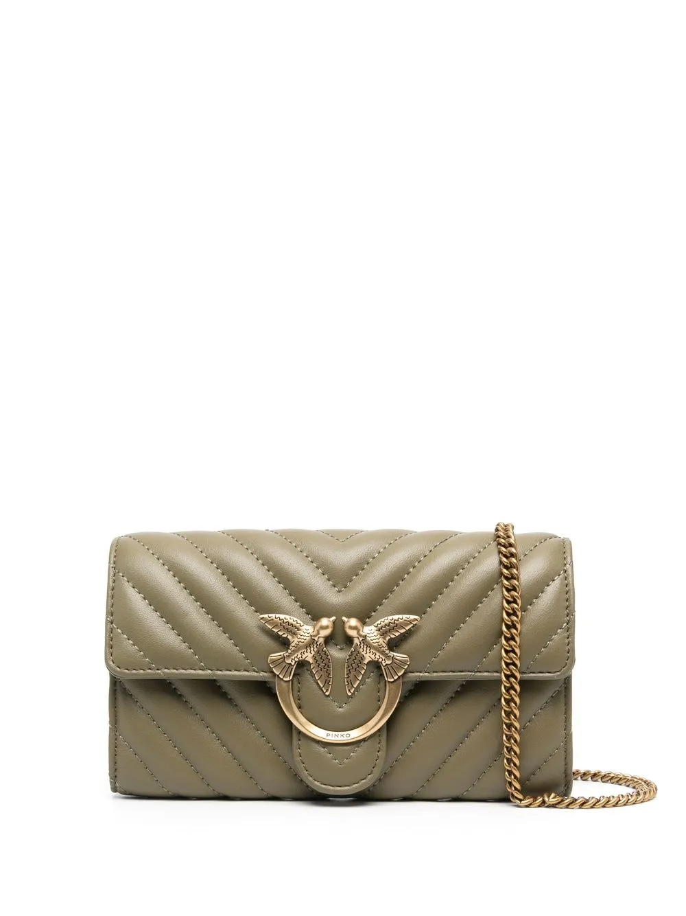 

PINKO bolsa crossbody Love Icon - Verde