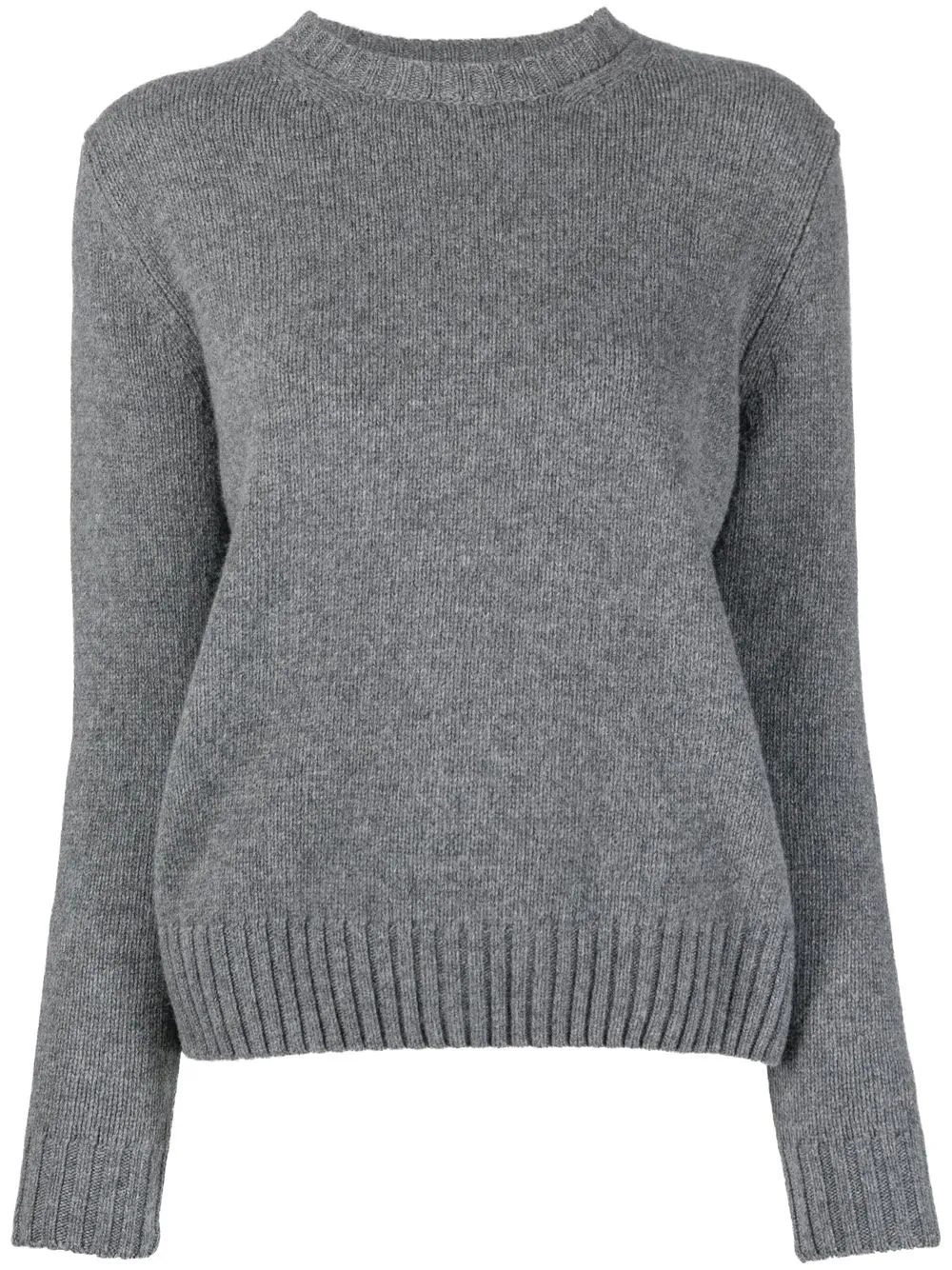 

Moorer crew-neck chunky-knit jumper - Grey