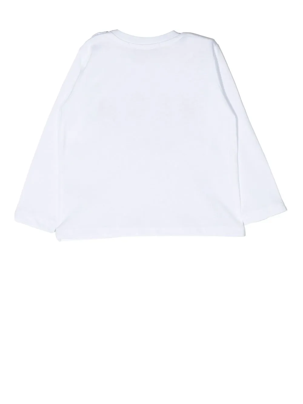 MSGM Kids T-shirt met logoprint - Wit