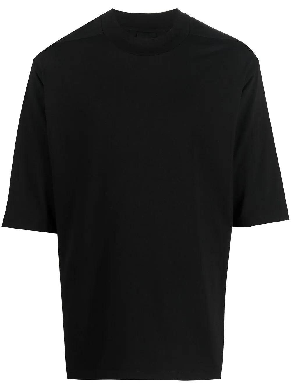 

Thom Krom playera holgada con cuello redondo - Negro