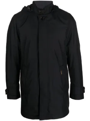 Moorer SC-Morandi-KM double-breasted Coat | Blue | FARFETCH CA