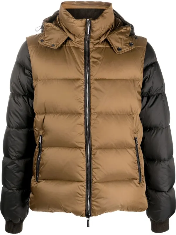 Moorer detachable-sleeve Padded Jacket - Farfetch