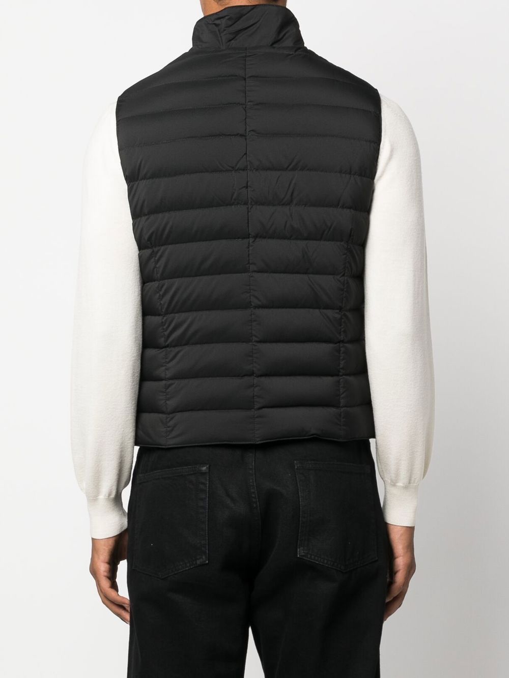 Moorer button-up Padded Gilet - Farfetch