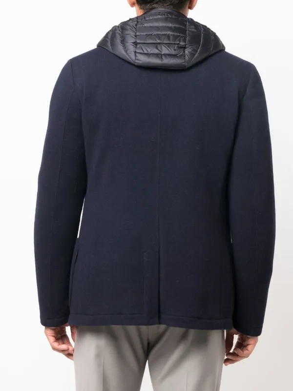 【送料&関税込】Moorer Padded Wool-blend Coat Moorer Mitchel Padded Wool-blend Coat | italist
