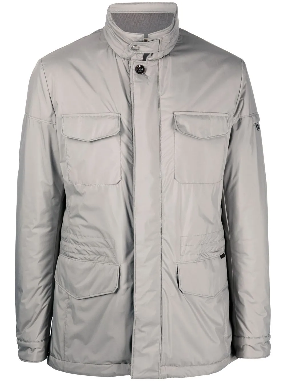 Moorer long-sleeve padded jacket - Grey