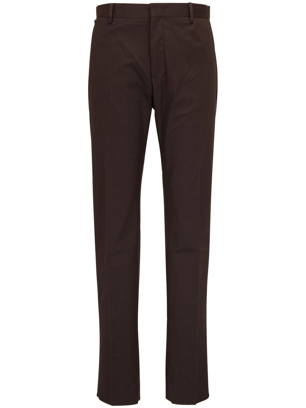 

Zegna pantalones slim con bolsillos - Marrón