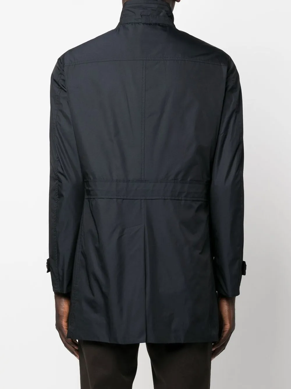 Moorer SC-Morandi-KM double-breasted Coat | Blue | FARFETCH CA