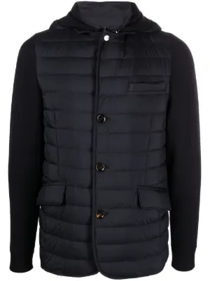 Moorer SC-Morandi-KM double-breasted Coat | Blue | FARFETCH CA