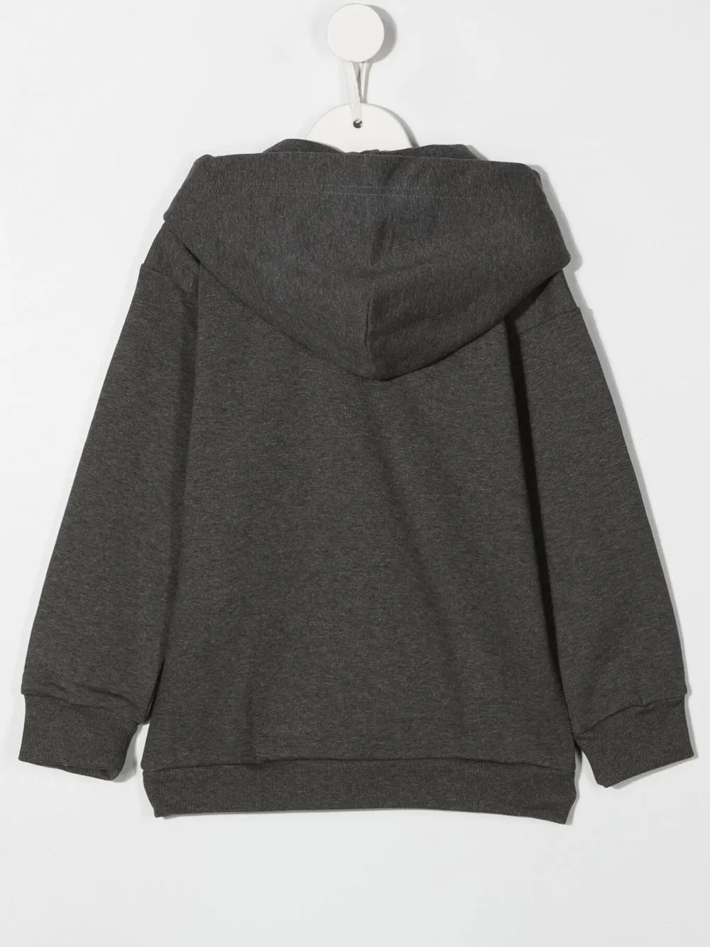 Diesel Kids Hoodie met logoprint - Grijs