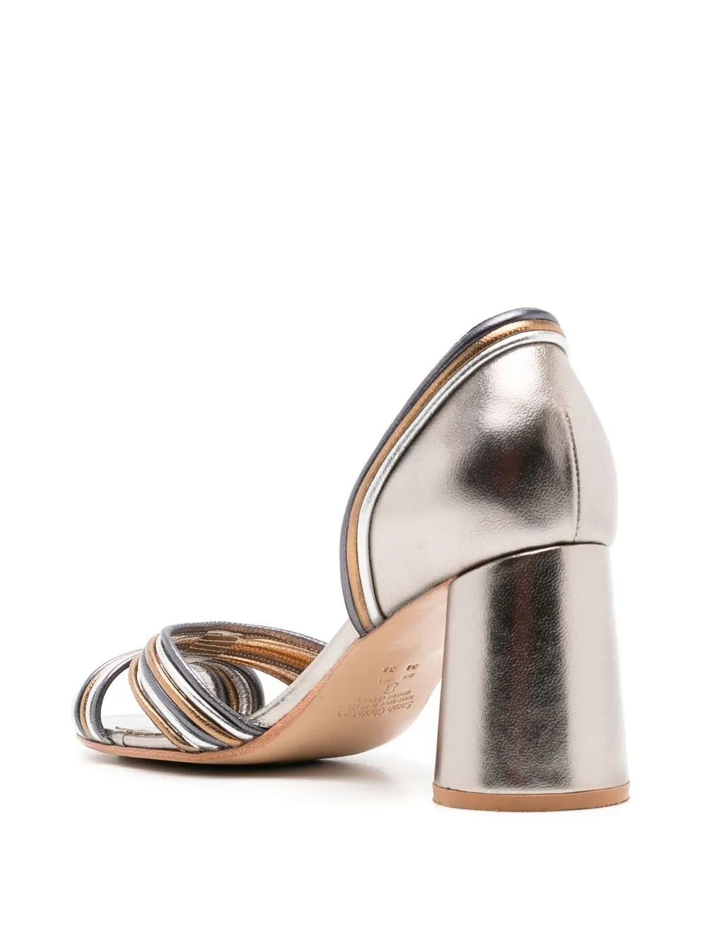Sarah Chofakian Yoko Sandalen 75mm In Metallic