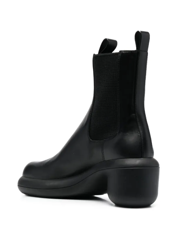 L*様 Jil Sander レザー チェルシー　サイドゴア　ブーツ　41 Jil Sander レザー チェルシーブーツ | ブラック | FARFETCH JP
