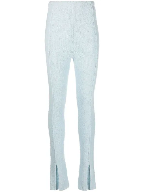 Pantalon en maille à chevilles évasées - ROTATE BIRGER CHRISTENSEN - Modalova