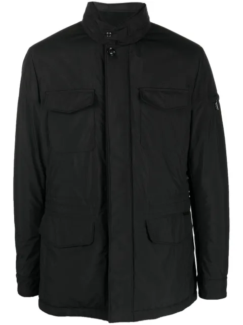 single-breasted fitted jacket