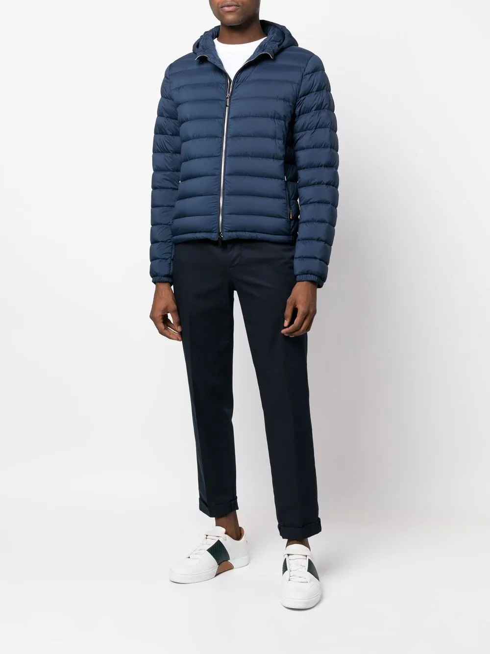 Moorer Jack met capuchon - Blauw