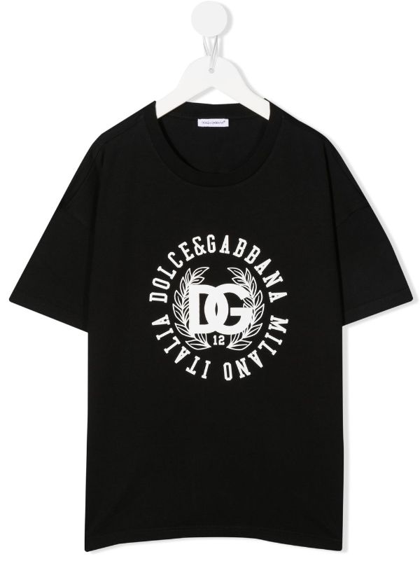 Dolce & Gabbana Kids ドルチェ＆ガッバーナキッズ ロゴ Tシャツ 