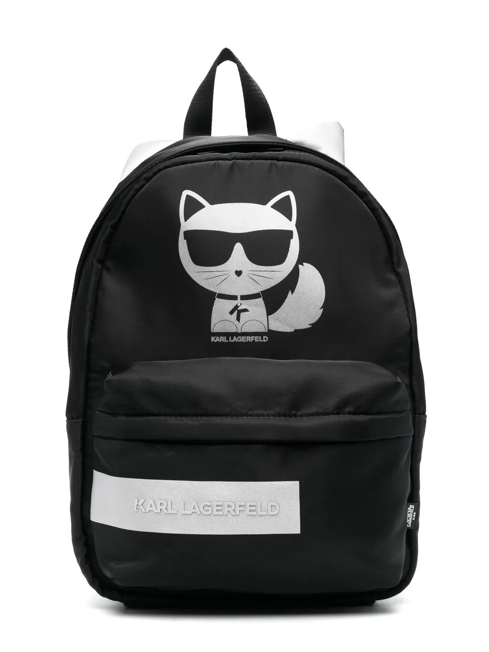 

Karl Lagerfeld Kids mochila Ikonik Choupette - Negro