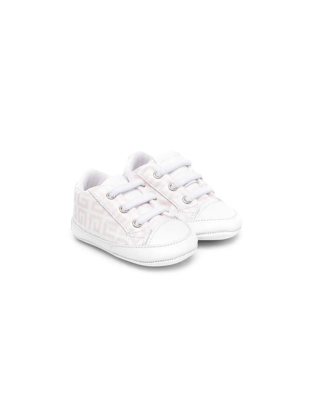 

Givenchy Kids tenis 4G con agujetas - Blanco