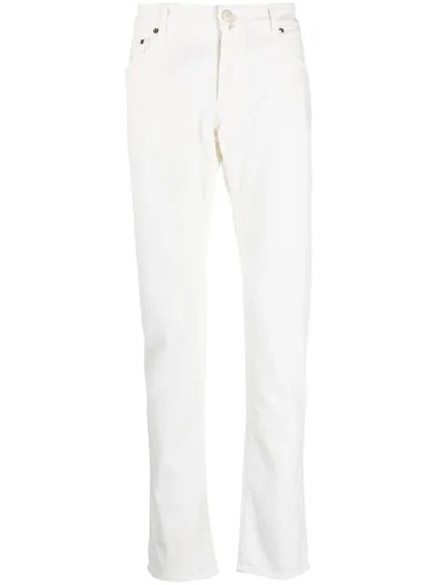 Moorer jeans rectos con bolsillos