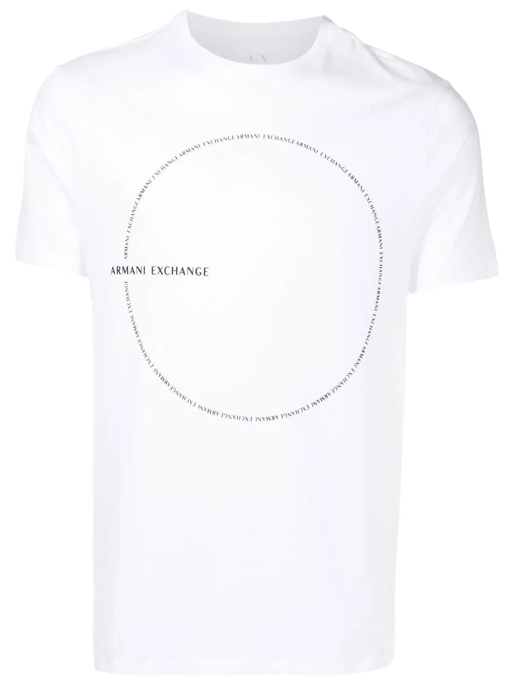 

Armani Exchange logo-print cotton T-shirt - White