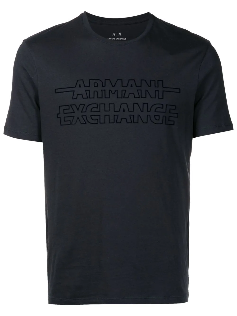 

Armani Exchange logo-print cotton T-shirt - Blue