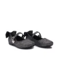 Tulleen bow-detail ballerina shoes - Black