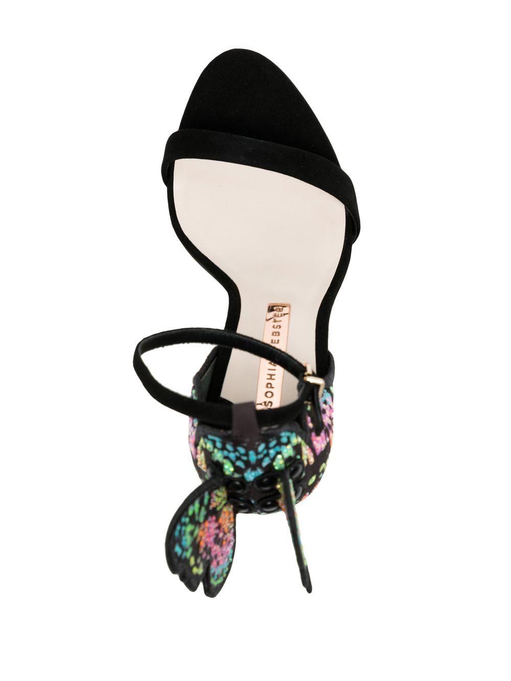 Sophia Webster Chiara butterfly-embellished 90mm Sandals - Farfetch