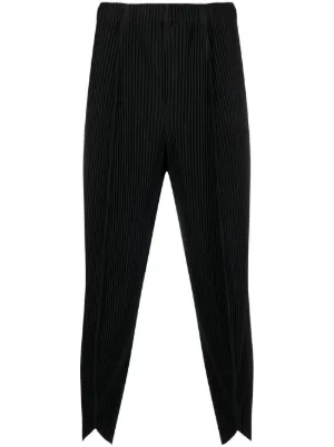 Homme Plissé Issey Miyake Tapered Pants for Men - Shop Now on FARFETCH