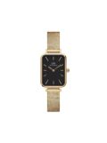 Daniel Wellington Quadro Pressed Evergold watch - Black