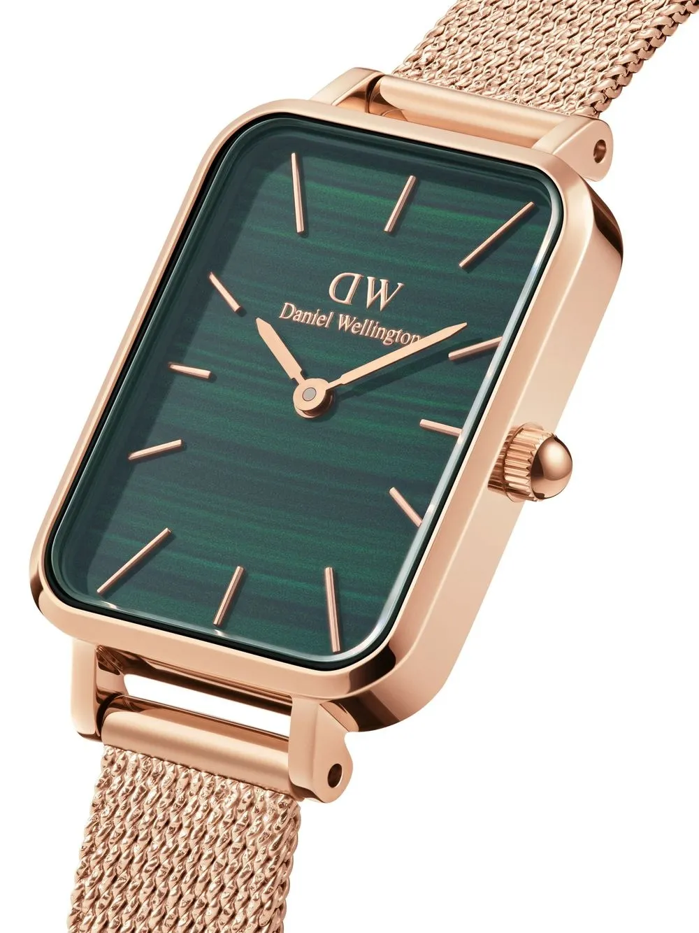 Daniel Wellington Quadro Pressed Melrose 20X26 horloge - Groen