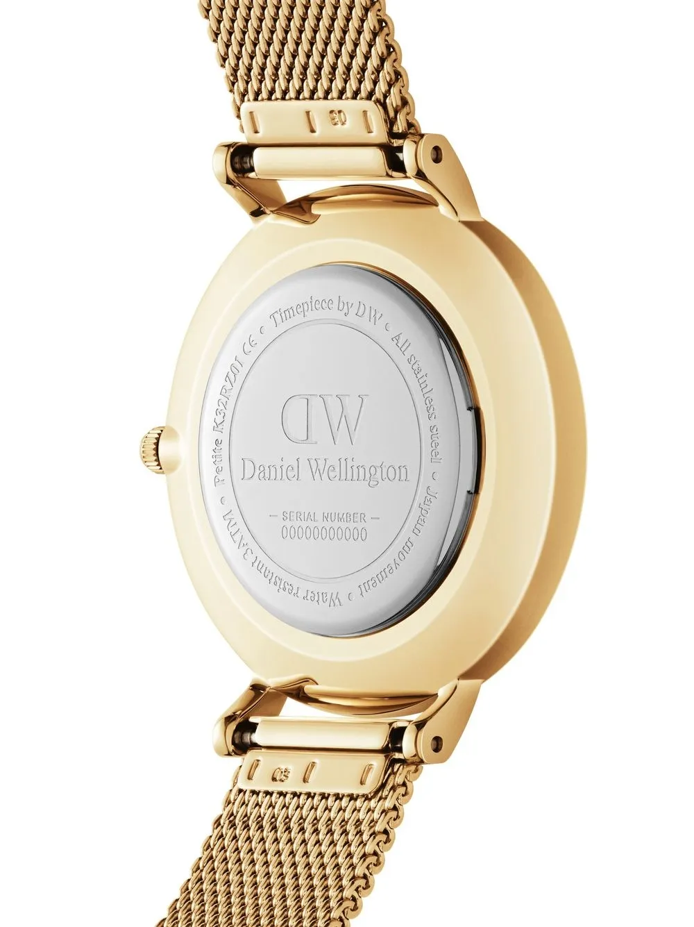 Shop Daniel Wellington Petite Evergold 36mm In White