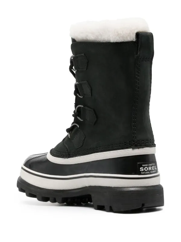 SOREL Caribou lace-up Snow Boots | Black | FARFETCH