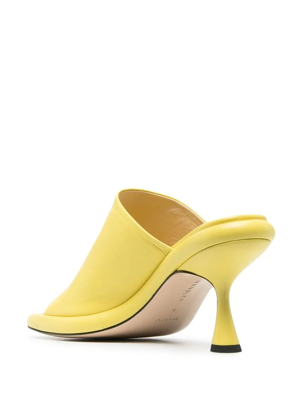 Wandler June 75mm Leather Mules Farfetch