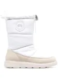 Canada Goose Cypress fold-down puffer boots - White