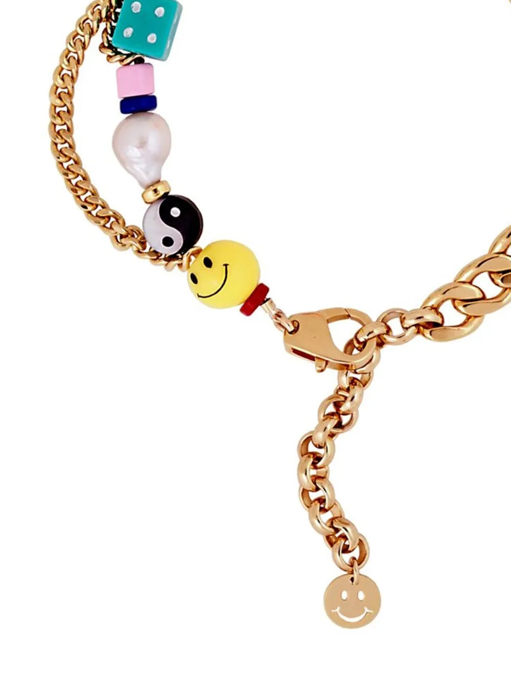 Martha Calvo charm-embellished chain-link bracelet | Image 2