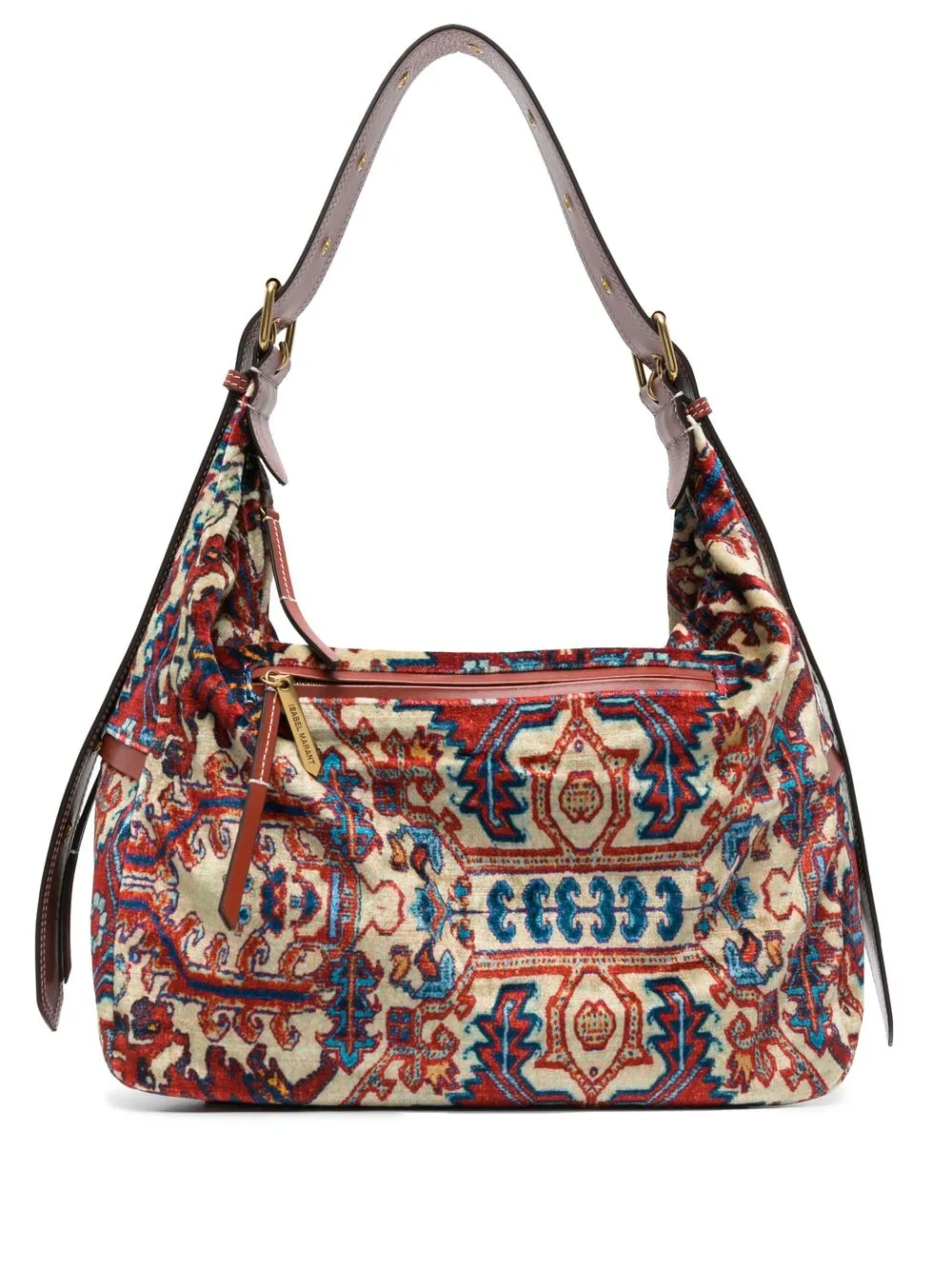 

Isabel Marant Naimey floral-print shoulder bag - Red