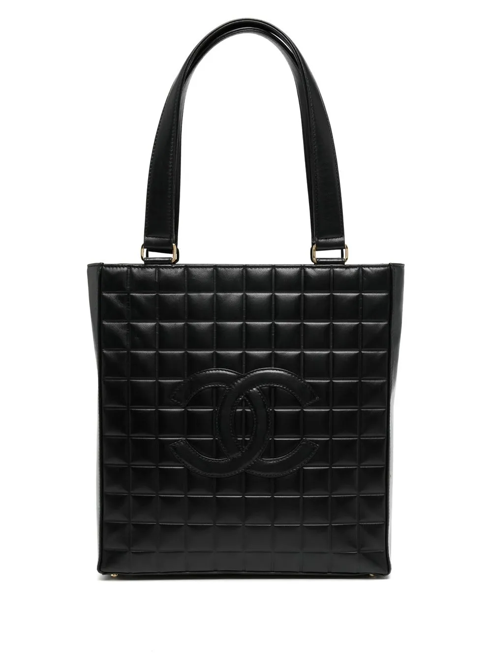 

Chanel Pre-Owned tote Choco Barra CC 2000 - Negro