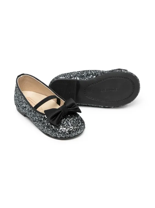 Girls black ballet discount shoes