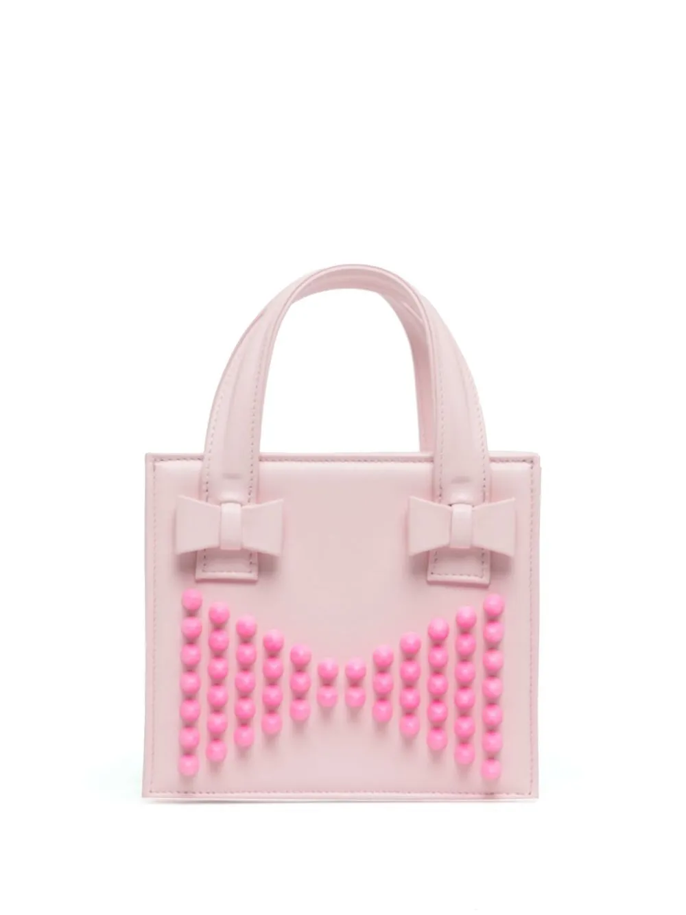 

MACH & MACH tote Harper Bow - Rosado