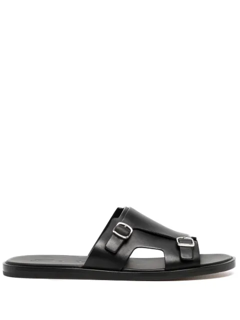 Santoni sandalias con hebilla