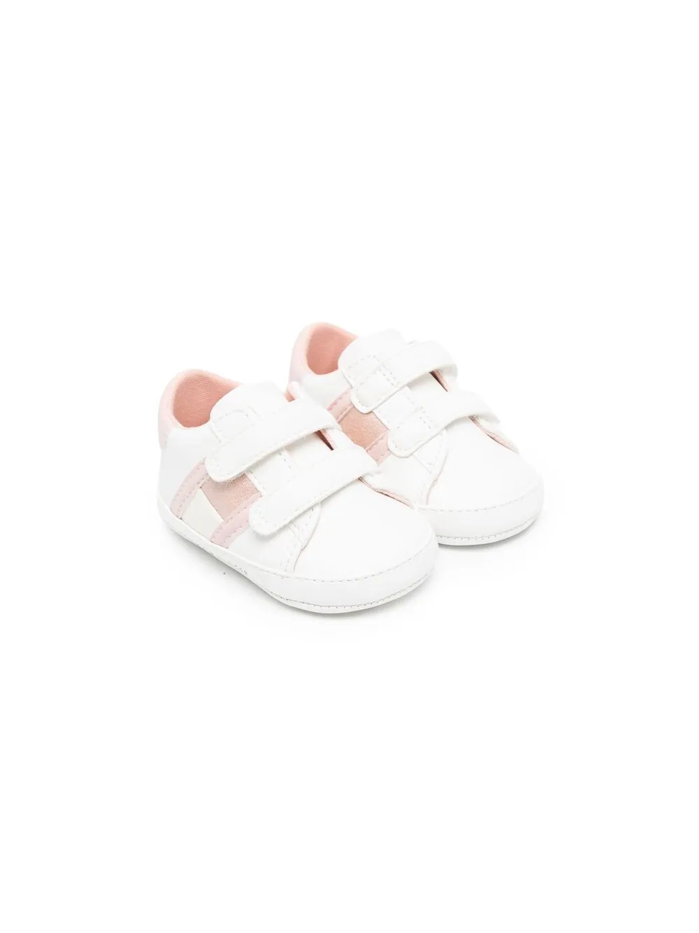 

Tommy Hilfiger Junior Kiki touch-strap sneakers - White