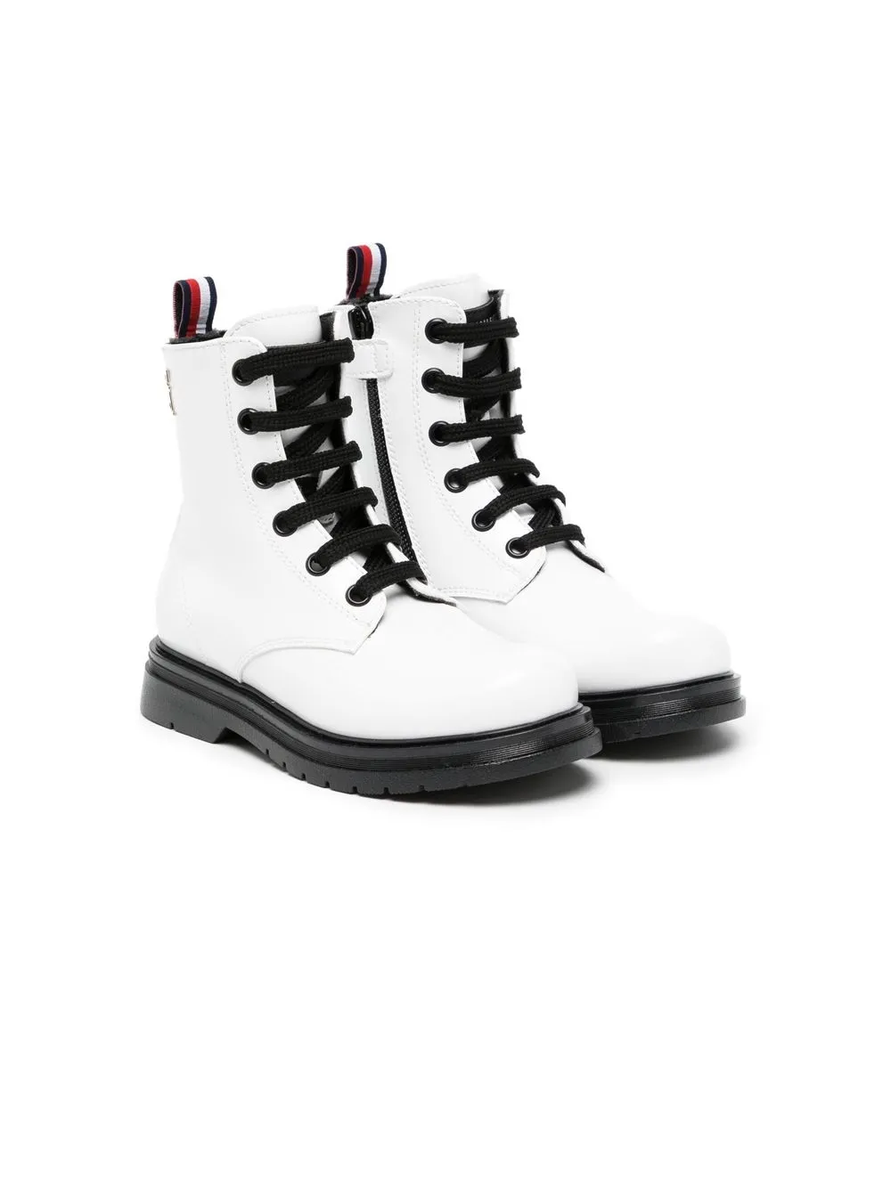 

Tommy Hilfiger Junior botines con agujetas - Blanco